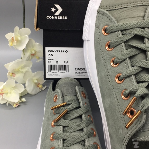 CONVERSE CTAS CLEAN LIFT OX dark stucco/white/whit - Picture 7 of 8